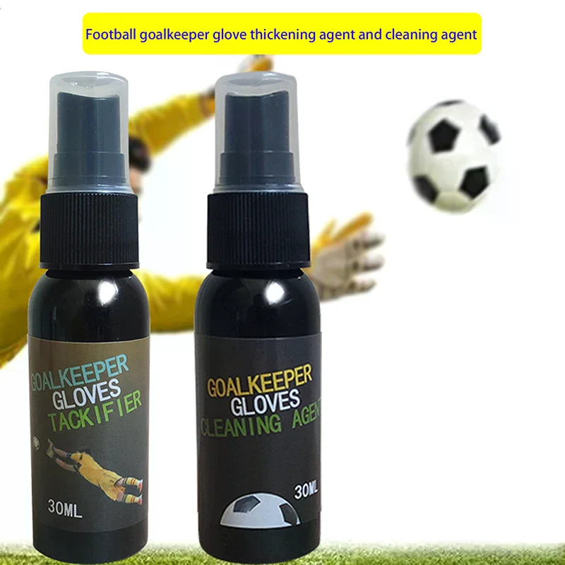 

30ml Grip Spray Basketball Grip Spray Football Gloves Spray Goalkeeper Tackifier Non-Slip Football Gloves Cleaning Agent