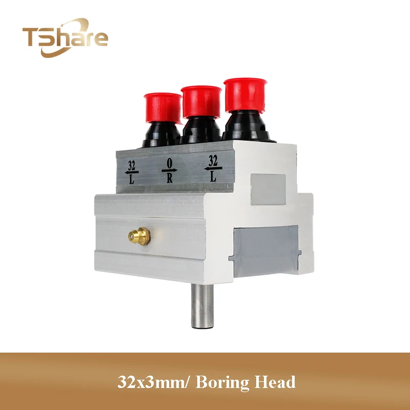 TShare 1 قطعة مملة رئيس 32x3 مللي متر ملحقات آلات النجارة موصل الحفر لآلة الحفر NANXING #2