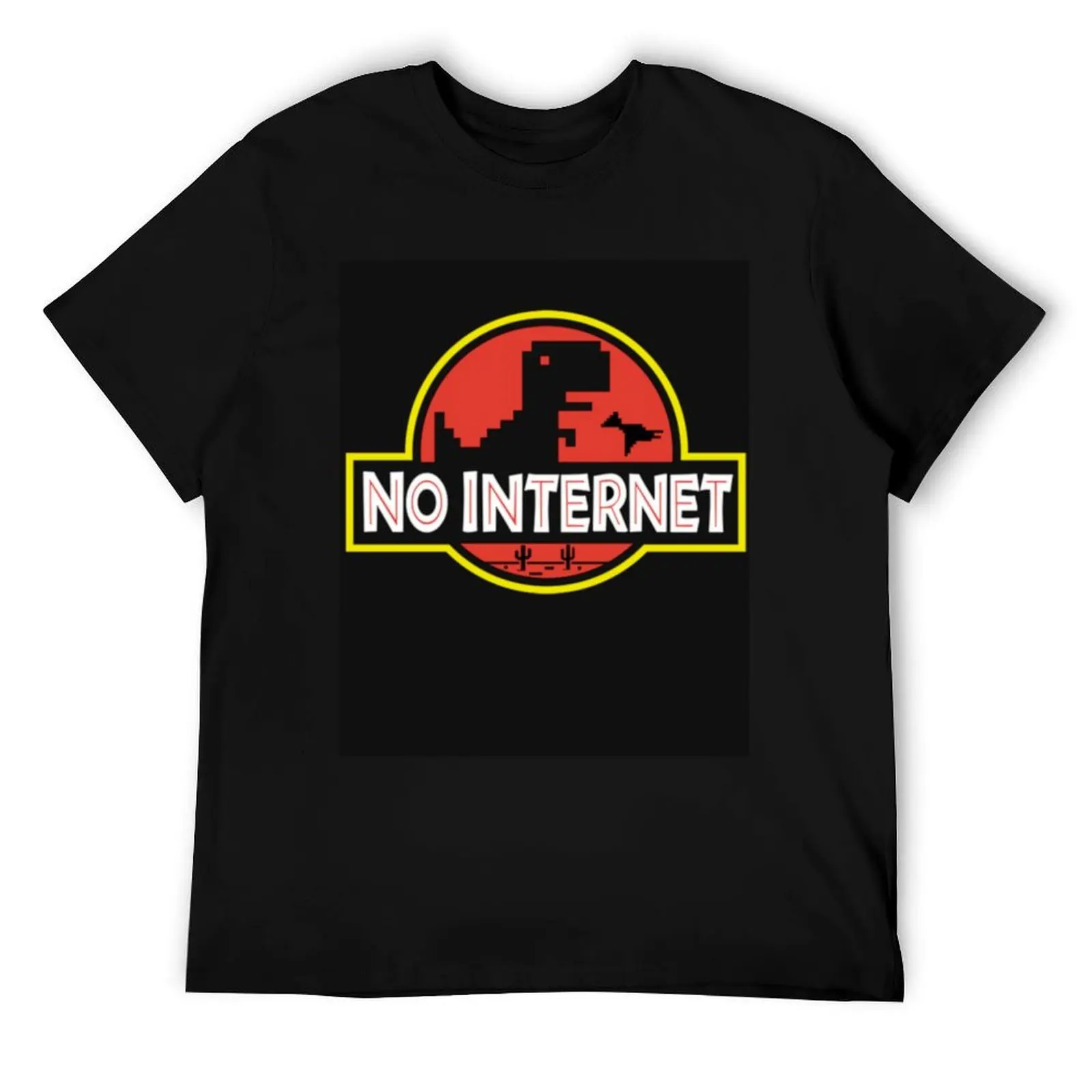 No internet. T-Shirt printed t shirts for man man tshirt t shirts for man slim fit T-Shirt