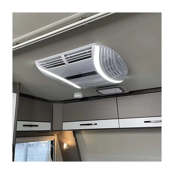 

New Design 240v RV Rooftop Mount Camping Van Truck Parking Air Conditioner With Low Consumption for Outdoor Use