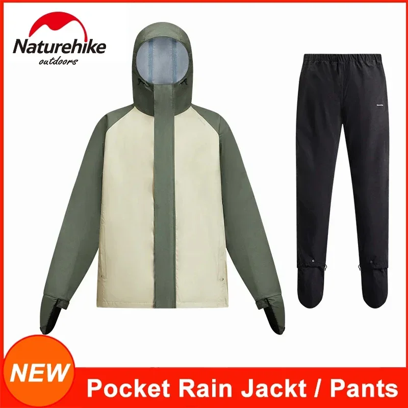 

Naturehike Raincoat Hiking Fishing Cycling Moto Rider Raincoats Rain Coats Pants Rainstorm Prevention Rainproof Jacket