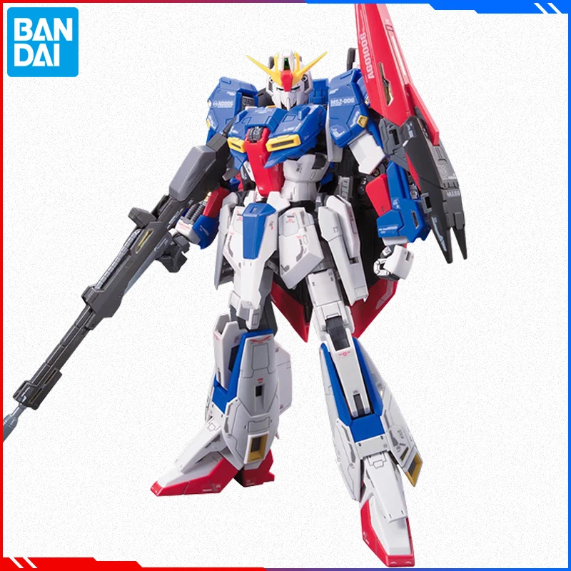 In Stock Bandai 1/144 RG 10 Z GUNDAM MSZ-006 Gundam Assembly Model Action Doll Series Accessories Anime Toys Gifts