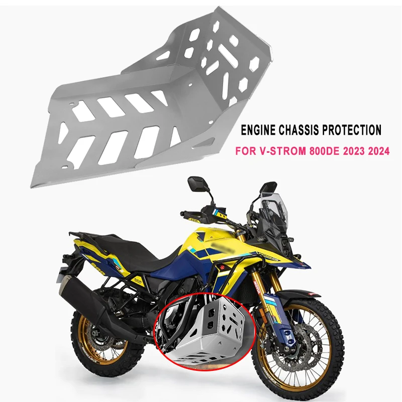 VStrom 800DE Motorcycle For Suzuki V-STROM 800 DE 2023 2024 Engine Chassis Protection cover Guard Bottom Skid Pl