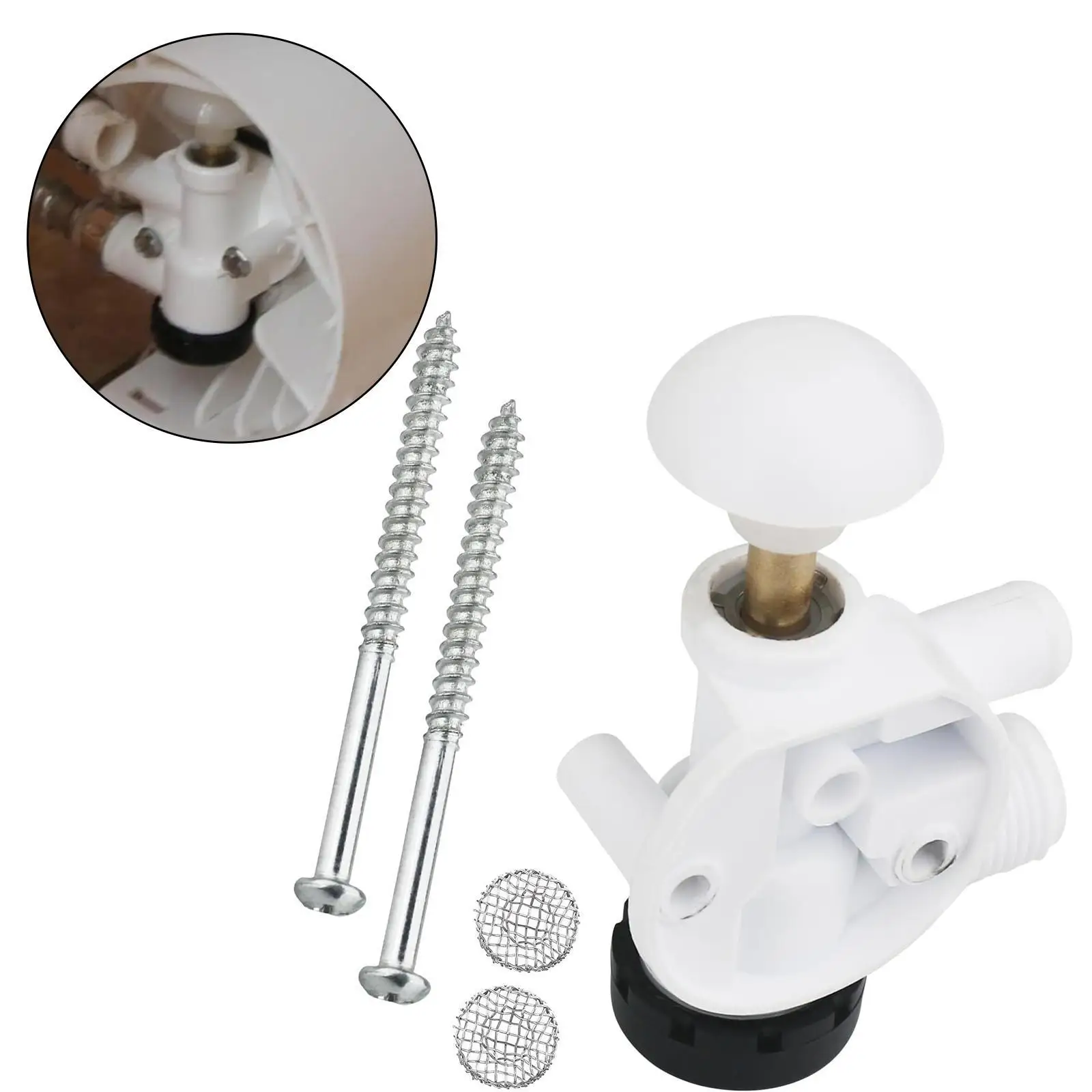 385314349 RV Water Valve Set Easy Installation Professional Repair Parts