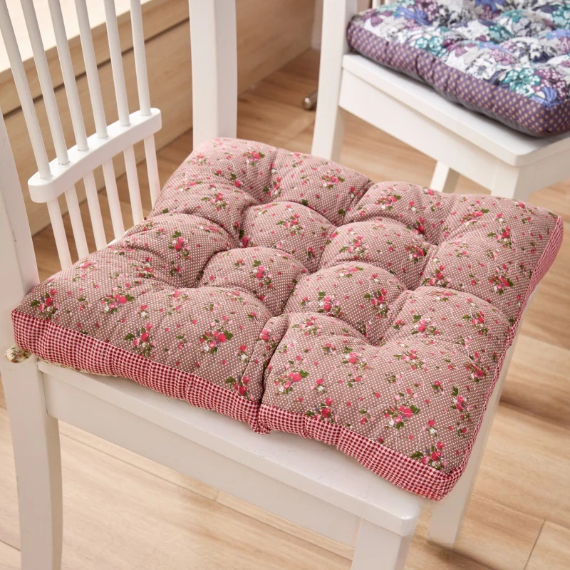 Korean-Style 100% Cotton Tatami Sofa Cushion All-Season Sofa Pad Machine-Washable Sofa Cover Seat Cushion Dining Chair Pad