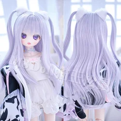 1/3 BJD Doll Wigs Long Curly Hair For 1/4 MSD MDD Doll Wavy Hair Wigs Accessories Girls DIY Gift (Excluding dolls)