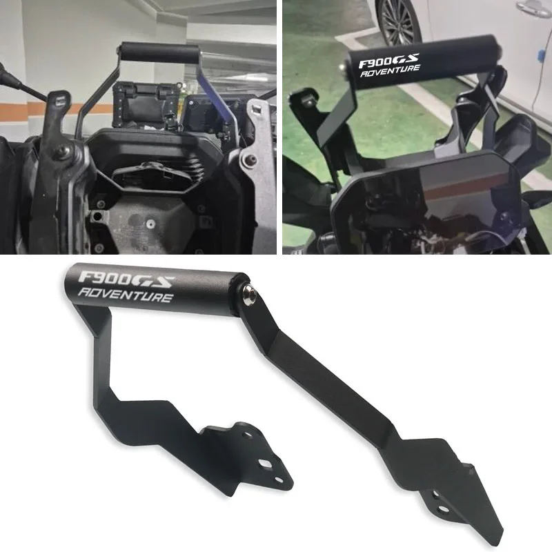

Motorcycle Front Stand Holder Mobile Phone GPS Navigation Plate Bracket For F800GS F900GS F900 GS F 900GS Adventure