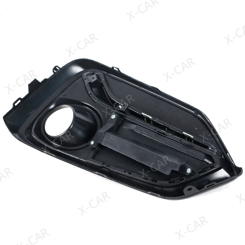 For Honda Civic Hatchback 2020 2021 Front Rear Bumper Fog Light Foglamp Trim Cover Frame Shell Lid Bezel view 4