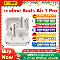 Realme Buds Air 7 Pro Ai Bluetooth Earphone 53Db 5000Hz Noise Cancellation Bt 5.4 48 Hours Battery Life Hi-Res Lhdc 5.0 Ip55 New