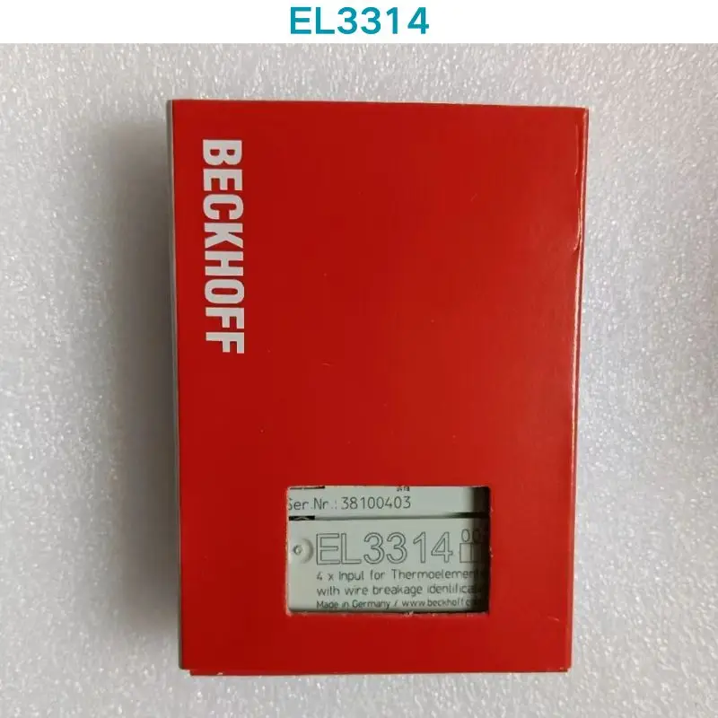 New Beckhoff module EL3314