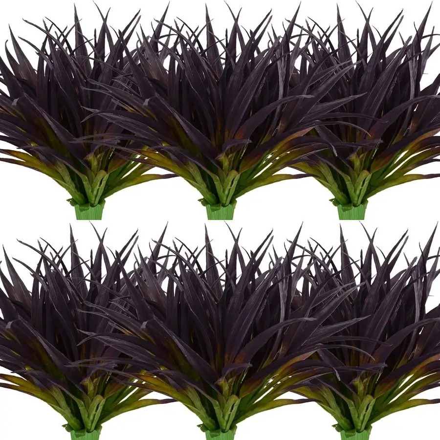 

Искусственная трава, имитация растений для улицы, пластиковые растения, устойчивые к УФ-излучению, искусственная зелень, кустарники для оконных ящиков, сада, патио, веранды