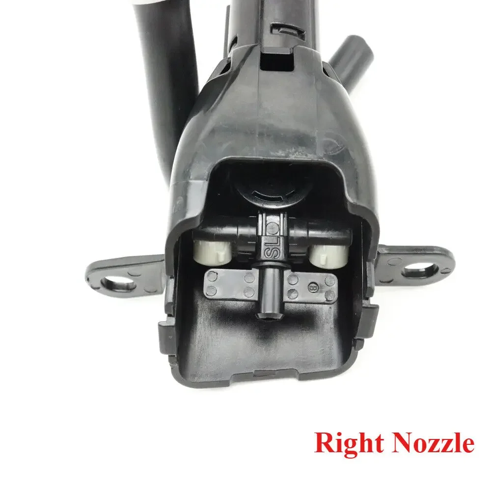 Car Front Headlamp Cleaning Sprayer Jet Pump Cap Cover Headlight Washer Nozzle For Mitsubishi Outlander 2006 2007 2008 2009 - view 5