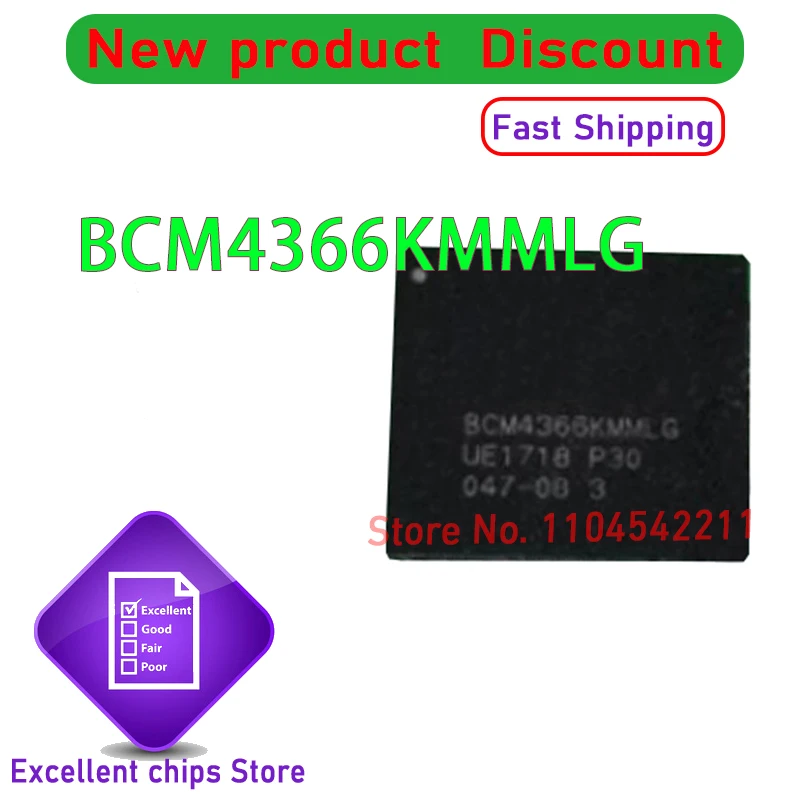 BCM4366KMMLG P30 QFN 1PCS~10PCS/LOT