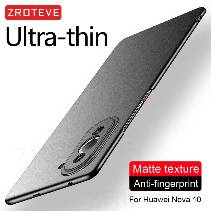 For Nova11 Case ZROTEVE Slim Hard PC Matte Cover For Huawei Nova 11 12 SE 12s 11i 10 Pro Nova10 Nova11i Nova12s Phone Cases