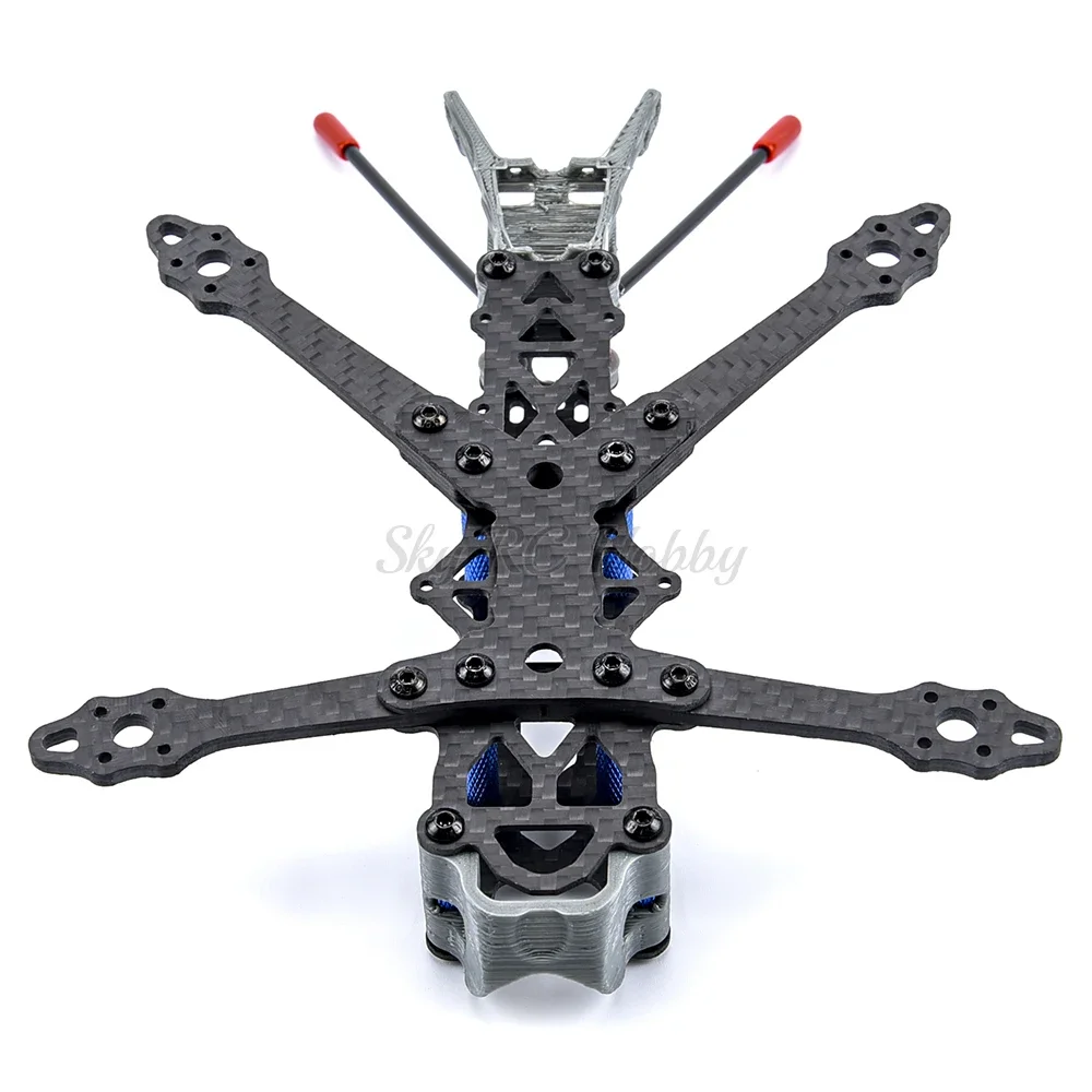 Roma 3 Inch 150mm / 4 Inch 175mm Frame Kit Lightweight X Type 3K Carbon Fiber Board FPV Drone Quadrocopter with 3D Printing