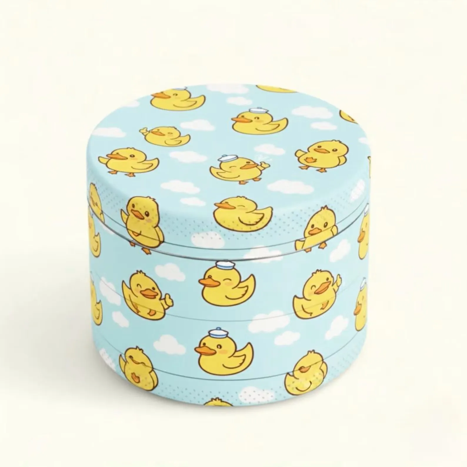 2inch/50mm Duck and Cupid Metal Herb Grinder Smoking Accessories