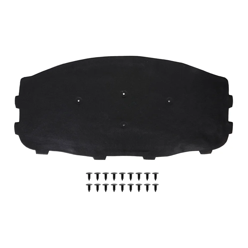 Car Front Engine Hood Insulation Pad with Buckles for BMW 3 Series E46 320i 325i 328i 330i 51488193941