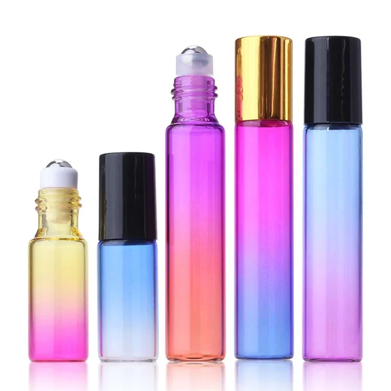 Lot de 20 flacons en verre pour huile essentielle et parfum, 5/10ml, 20 pièces, pour échantillons et tests, V64.Voyage, tous les jours, illables