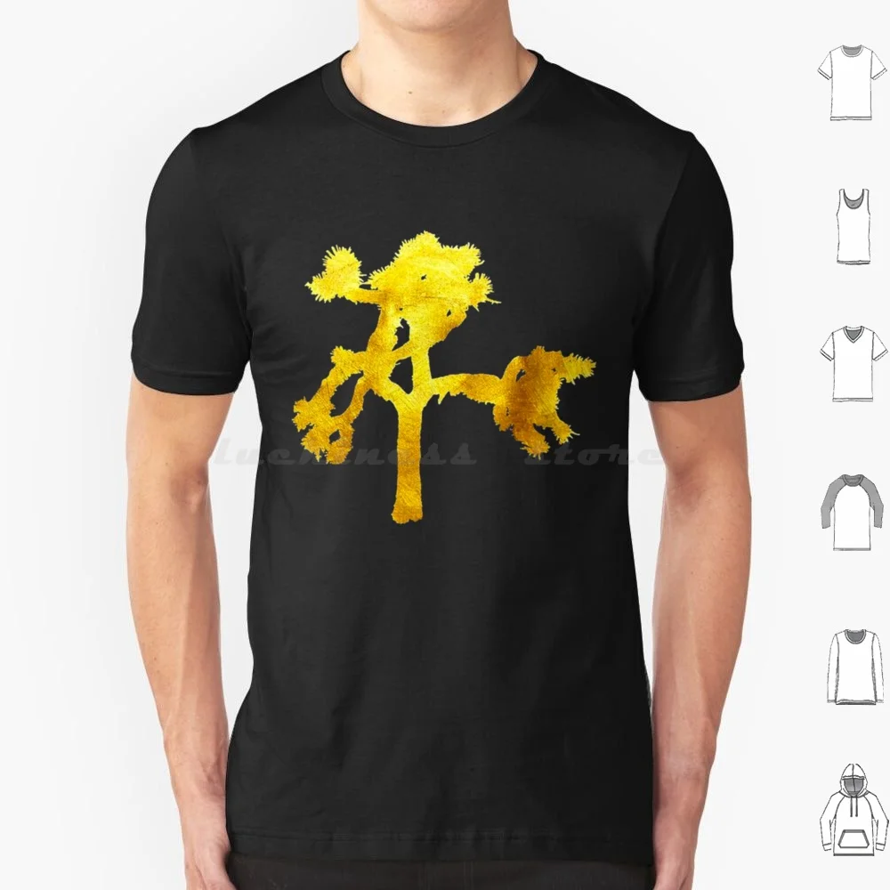 Joshua Tree Gold T Shirt Cotton Men Women DIY Print Zoo Tv Band Bono Joshua Tree Joshua Tree Concert Tour Zoo Tv Stuff Zoo Tv