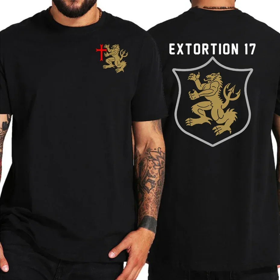 Norway Marines Extortion 17 Gold Squadron Nswdg T-Shirt Cotton Tee S-6Xl Streetwear Tshirt New Popular Retro Unisex Men T Shirts