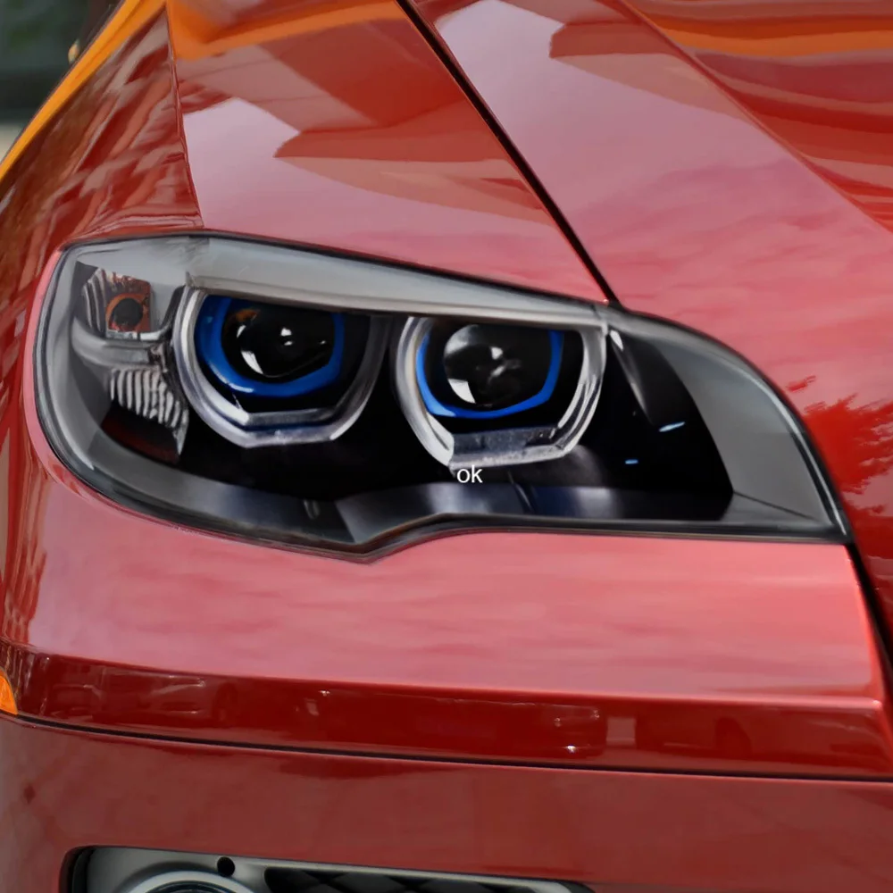 Auto Headlights Assembly For BMW X6 E71 28i 35i 40i 50i 2008-2013 Upgrade LED Startup Effect Projector Lens Tool Accessories