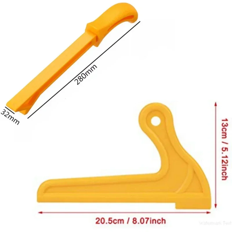 Imagem -02 - Serra de Mesa Push Block Vara Conjunto Uso Roteador Jointers Prático Segurança Empurrar Régua Alimentador Ferramenta Mão para Carpintaria Carpinteiro Ferramenta Mão