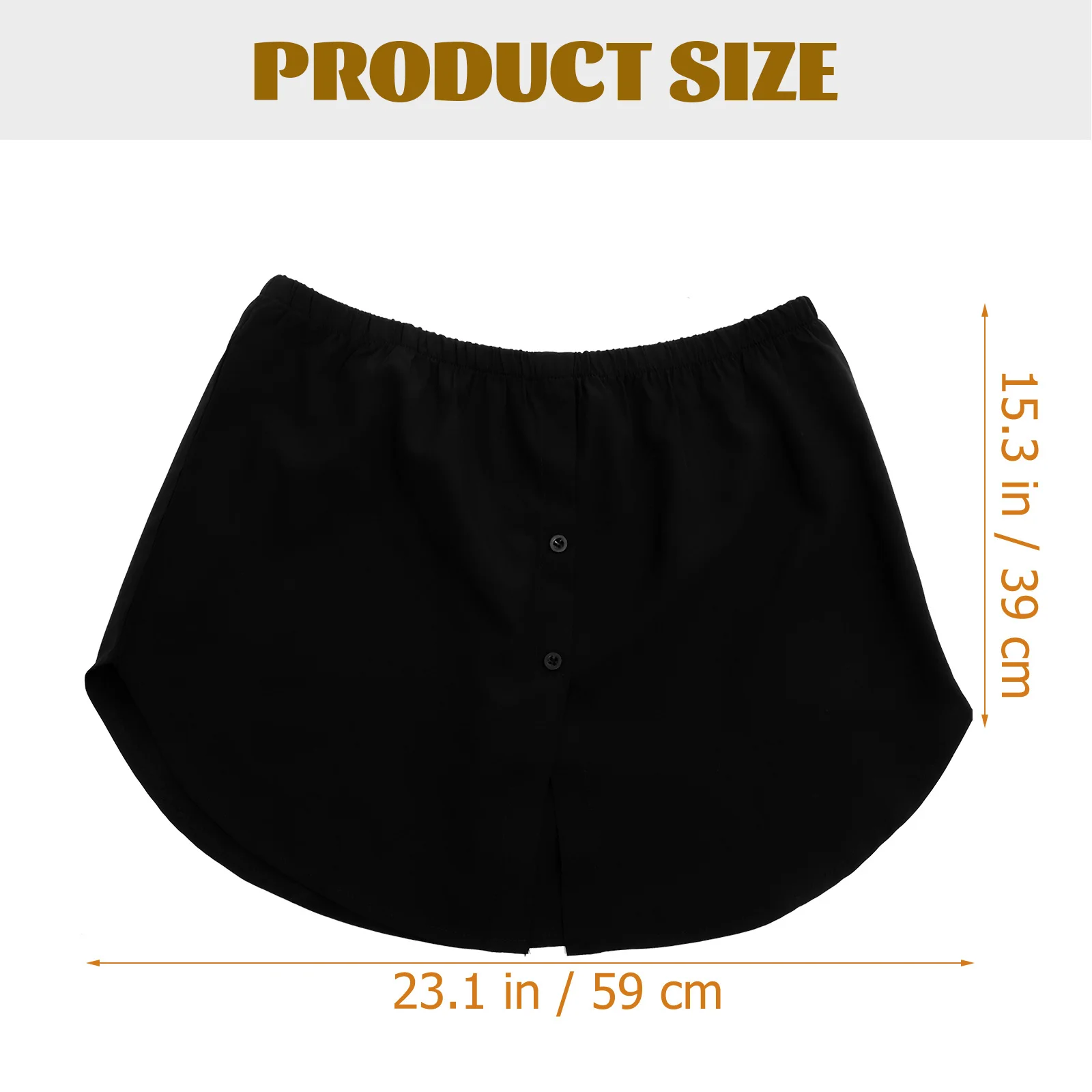 Extensor de camisa feminina saia falsa acabamento requintado para camadas sob jaquetas suéteres cardigans ajuste suave figura curvilínea
