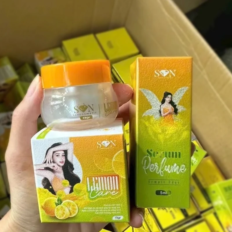 Kem Thâm Nách Lemon Care SON Cosmetic, Dưỡng Trắng Giảm Thâm Khử Mùi Hôi Vùng Nách, Tri tham nach co tien Son hag chính hãng 1bo