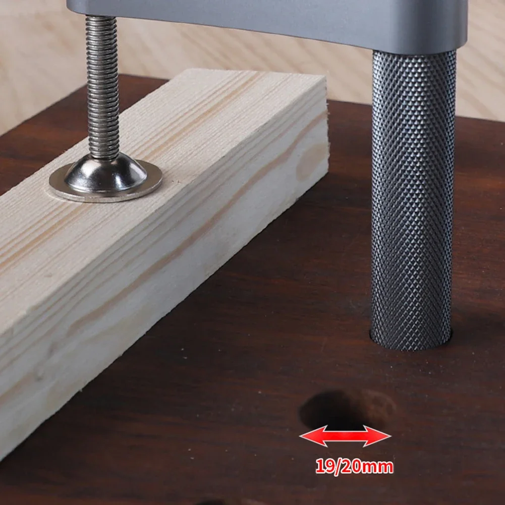 

The perfect clamping solution 34 inch aluminum alloy bench dog clamp designed to stabilize your woodworking projects