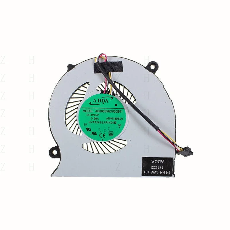 

H for AB06505HX050B01 DC5V 0.50A 00N130BU 6-31-N13WS-101 COOLING FAN