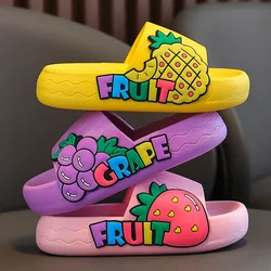 Pantuflas Cartoon pantofole per bambini estate nuova suola morbida scarpa da casa per ragazza antiscivolo pantofole fresche scarpe per bambini medi e grandi