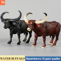 New PVC Bullfighting Model Farm Animal Action Figures - Cattle Bull River Buffalo Collection Toy for Kids Gift