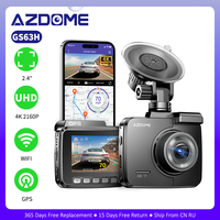 AZDOME 4K Dash Cam GS63H Ultra HD Car Dvr Built-in GPS WIFI 170FOV Dash Car Camera WDR Video Recorder Parking Monitor داش كام