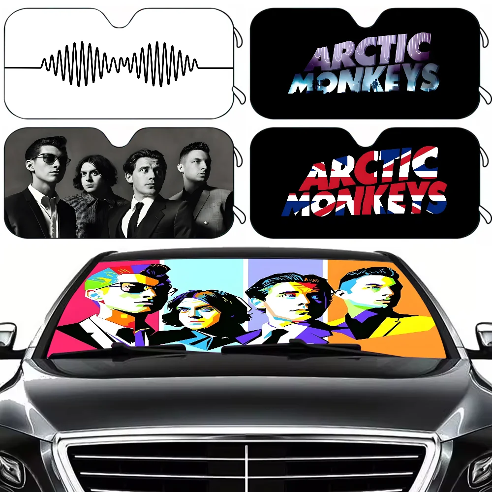 Arctic Band M-Monkeys l Wanna Be Yours Автомобильный солнцезащитный козырек Летнее ветровое стекло Складная защита от ультрафиолета Теплоблокирующий чехол на лобовое стекло