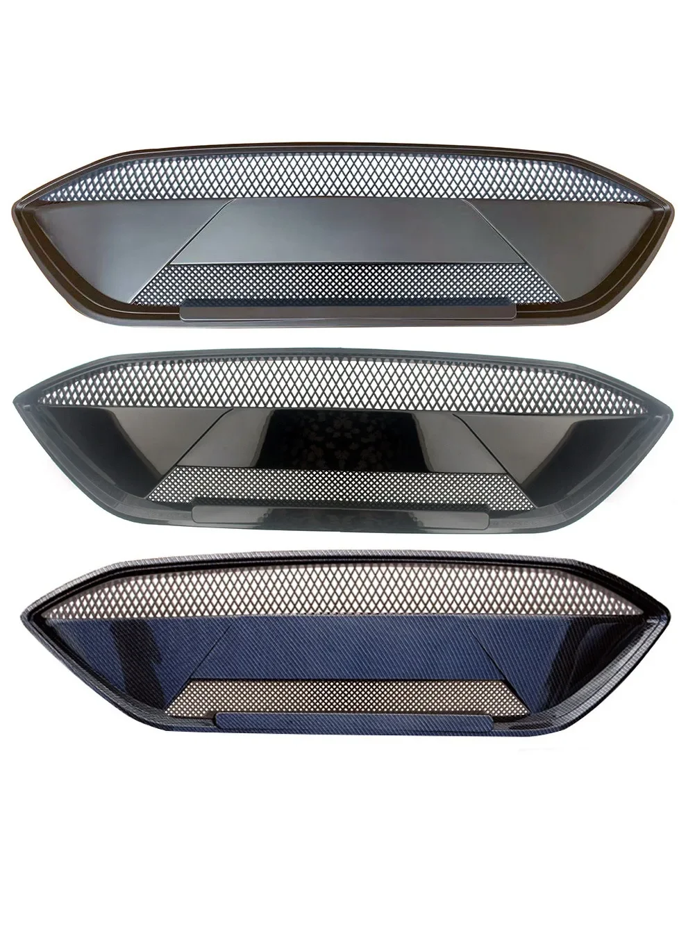 Auto Radiator Voorbumper Grills Bovenste RS Grille luchtinlaat tuyere Modificatie luchtinlaat Fit Voor Ford Focus ST 2019 2020 2021 - afbeelding 2