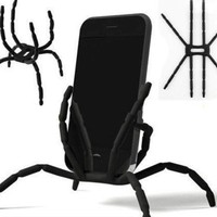 Multi-Function Spider Phone Holder Adjustable Black Red Universal Phone Stand Flexible Phone Bracket Bicycle Mount