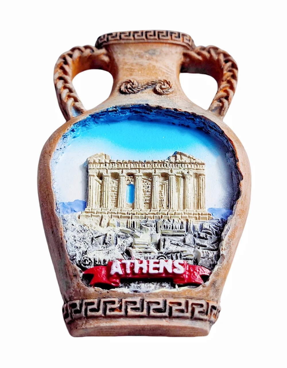 ثلاثية الأبعاد أثينا اليونان مغناطيس الثلاجة هدية تذكارية الراتنج الثلاجة المغناطيسي ملصق جمع ديكور المنزل