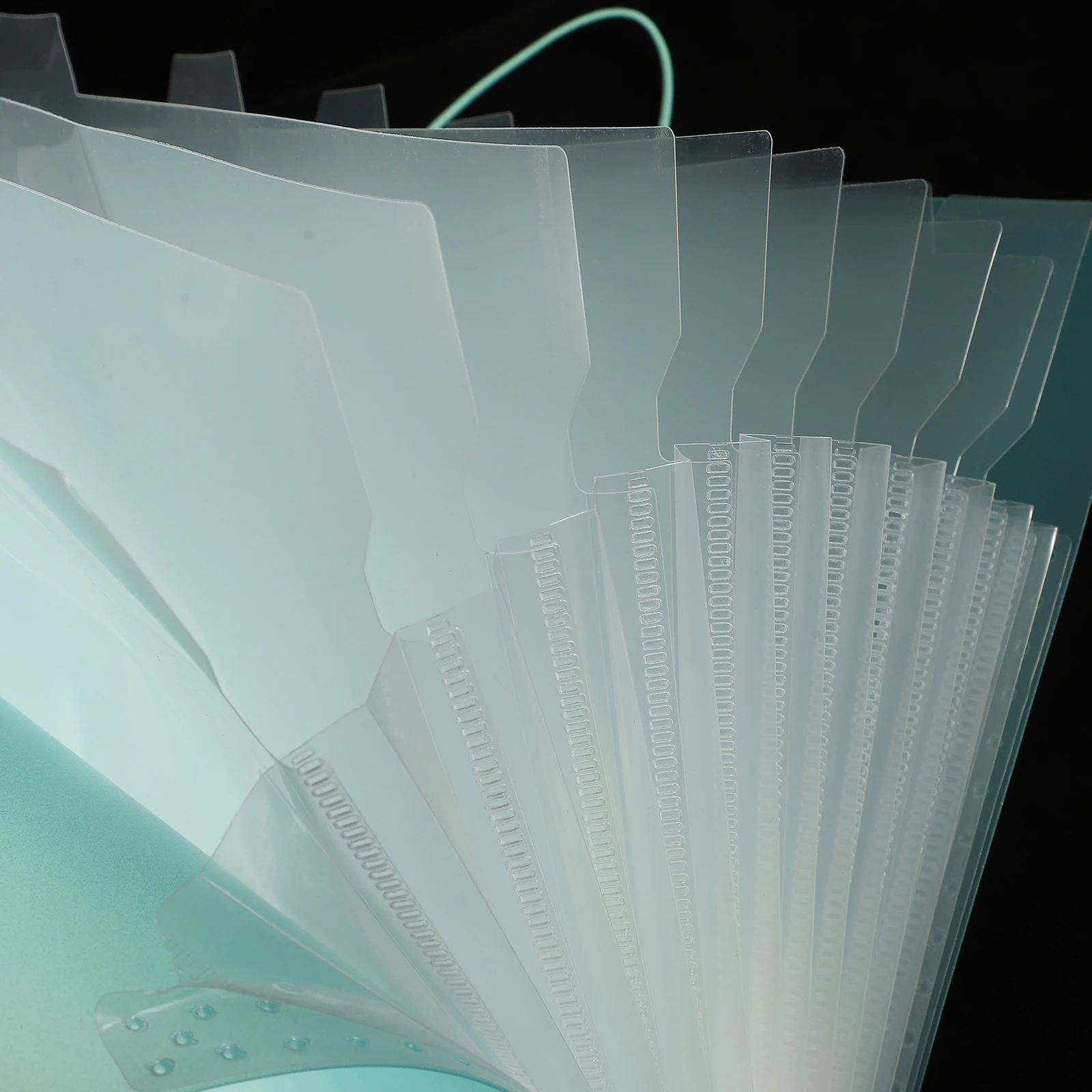 

Portable Expanding File Folder Plastic Accordion Binder Multi-Layer Document Organizer for Office Paper Storage Large Capacity