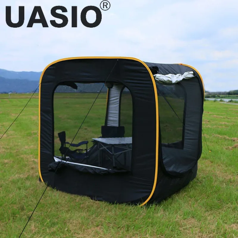 Tent for Car Pop Up Car Rear Tent Universal SUV Family Tent Multi-function Awning Self-driving Travel Portable Outdoors Camping