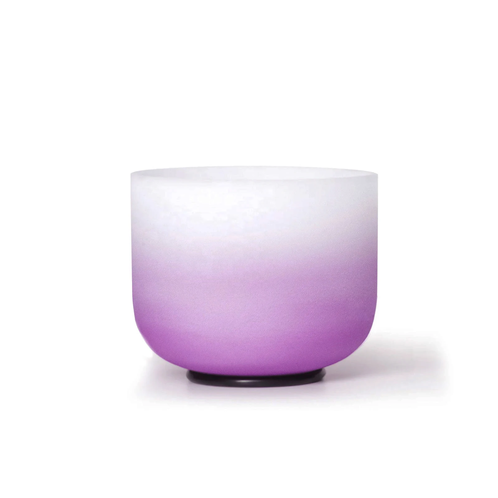 

Hye-eun 11 inch 432h D Note Purple Frosted Quartz Crystal Singing Bowl Navel Chakra for Yoga Sound Healing Meditation