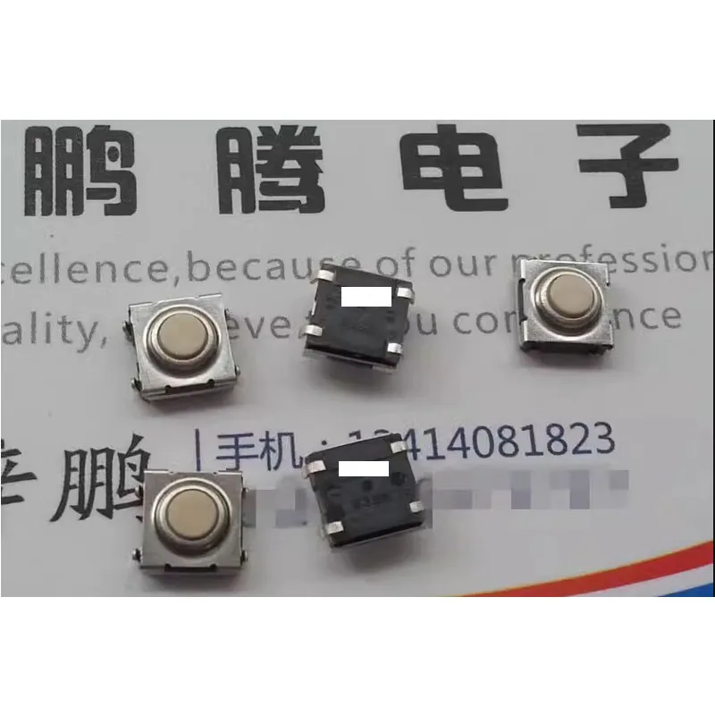 2PCS/LOTS Original Waterproof & Dustproof Tactile Switch 6*6*3.1 Inside Chip 4-pin B3SN-3012P
