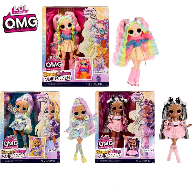 

In Stock L.O.L. Surprise! OMG Big Sister Surprise Doll Sunshine Sister Action Figure Dressup Boys Girls Children’s Play House