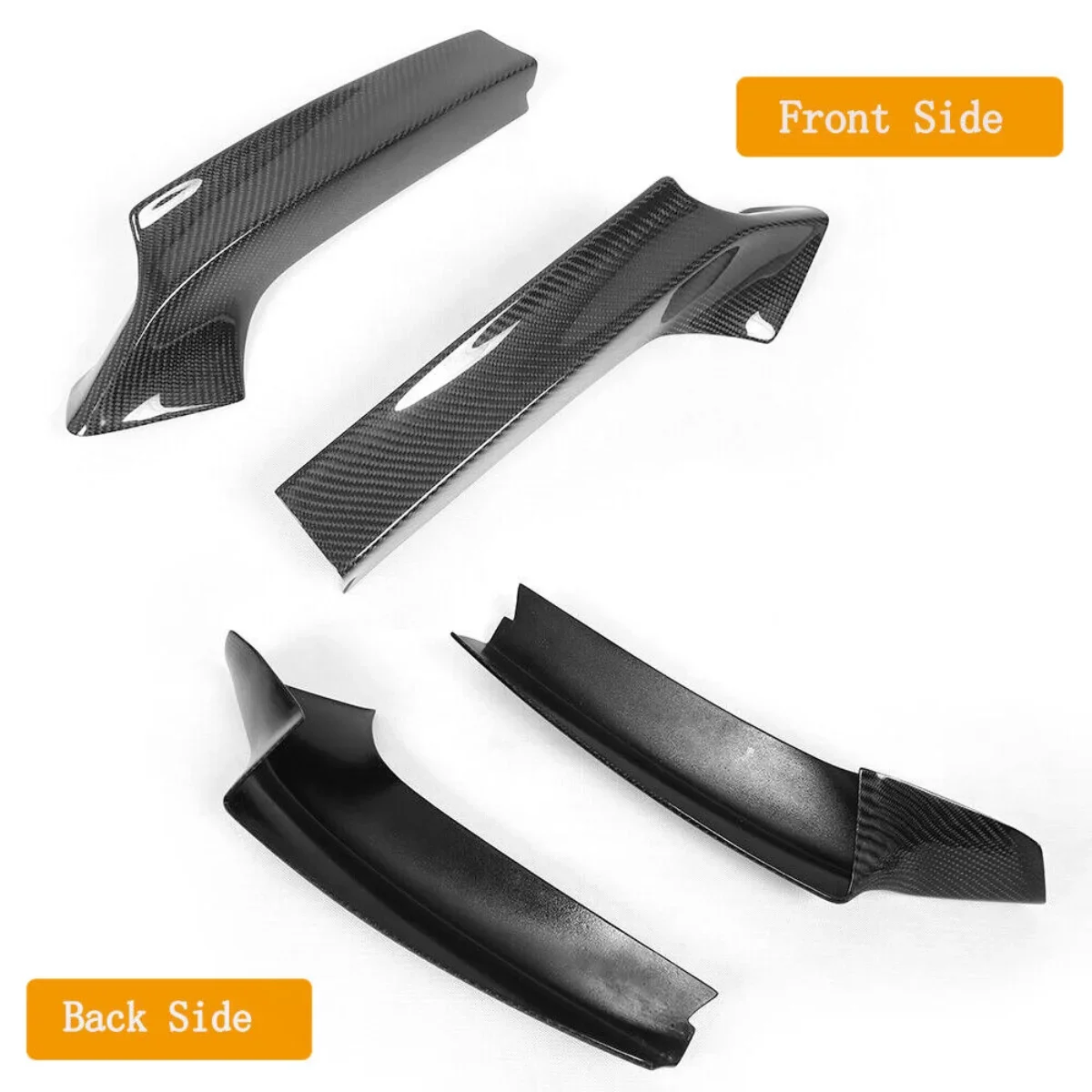 Front Bumper Splitter Diffuser For BMW 2 Series F22 F23 M235i M240i 218i 218d 220i 220d M-Sport 2014-2021 Front Bumper Canards