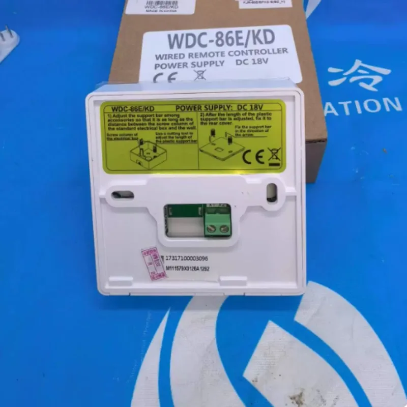 Remote Controller Assembly WDC-86E/KD KJR-86E/BFKD-E Part Number 17317100003096 For Indoor Unit New And Original