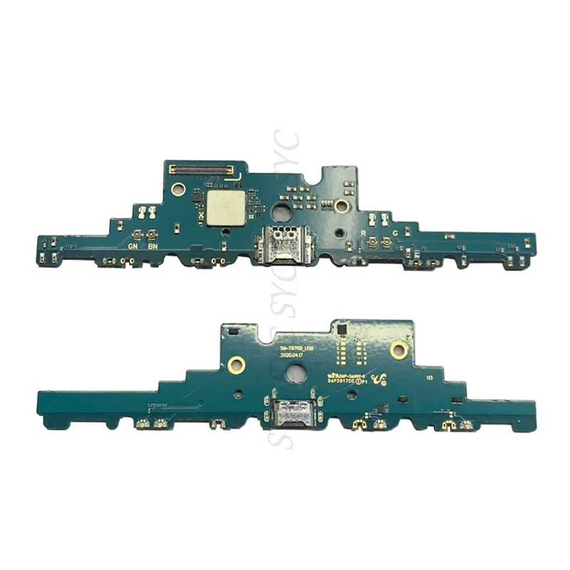 USB Charging Connector Port Board Flex Cable For Samsung Tab S7+ T970 T975 T976B Charging Connector Repair Parts