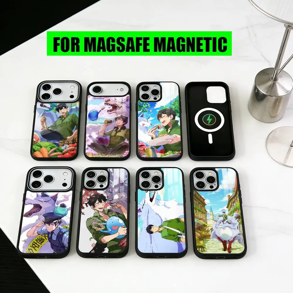 

T-Tsuyoshi M-Mukouda-TM Campfire Cooking Phone Case For iPhone17,16,15,14,13,12,11 Plus,Magnetic with Magsafe Wireless Charging