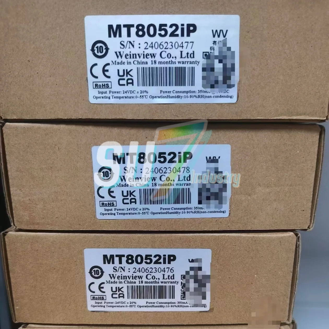 New In box    HMI Touch Screen   MT8050iE   MT8051iP   MT8052iP