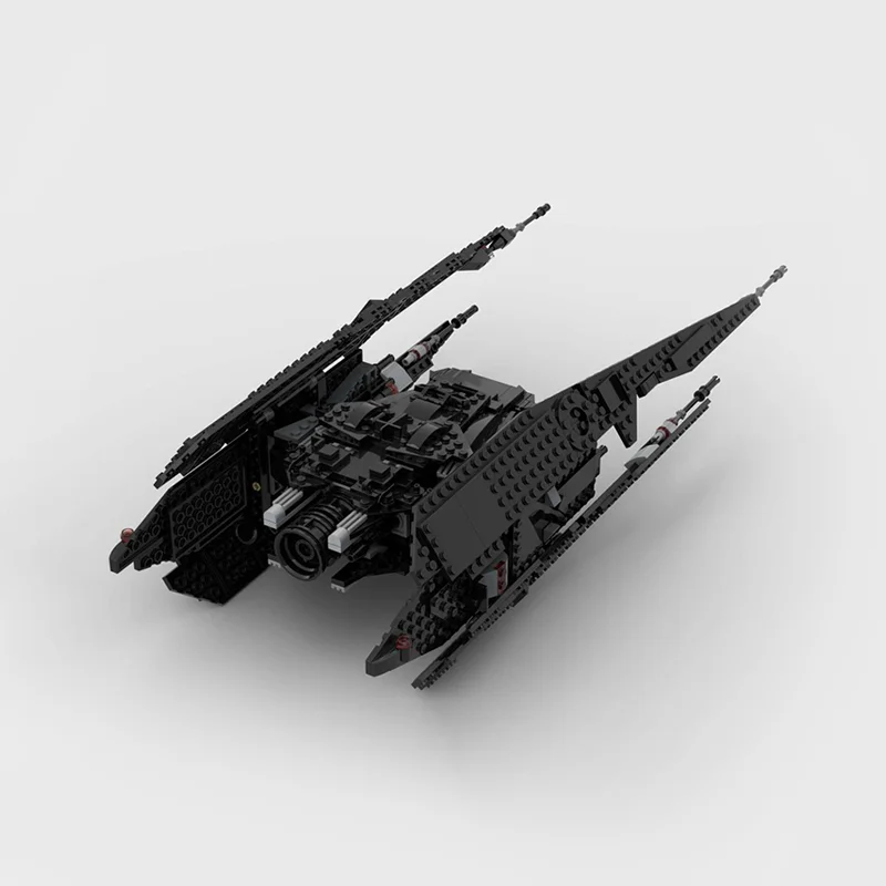 740PCS Star Movie Tie Silencer - Knights of Ren Edition Fighter Creative Ideas Children Toy Christmas Building Blocks MOC-75256