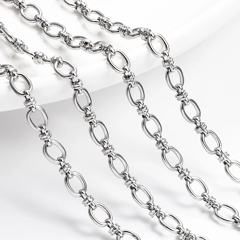 

Stainless Steel Metal Chain for Jewelry Making Supplies DIY Handmade Necklace Bracelet Accessories Crafts Materials No Fade