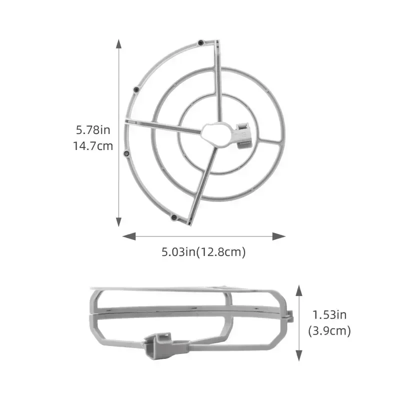 BRDRC Protector Cover for Dji Mini 2 Protector /Mini 4K/Mavic Mini/Mini SE/2 SE  Quick Install Protective Se Propeller Guard